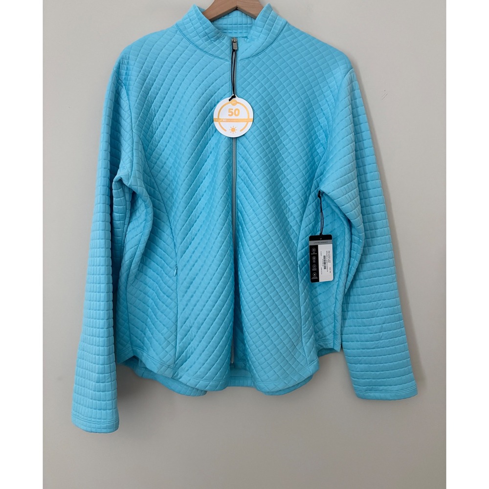 Tail Activewear Quilted Full-Zip Jacket XXL